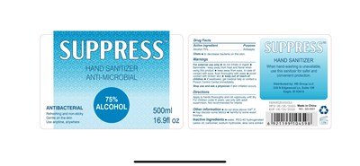 Suppress Hand Sanitizer (Suppress Hand Sanitizer Final Label)